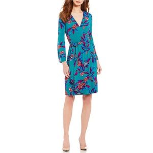 Calvin Klein Faux Wrap Dress, Size 4. Excellent Used Condition